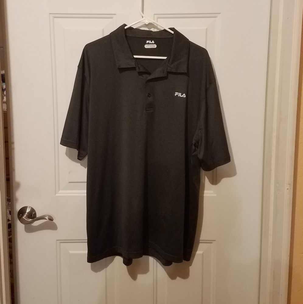Fila Men's XXL gray Polo